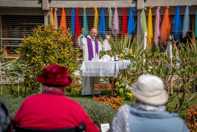 Messa di Pasqua nel Giardino Sensoriale